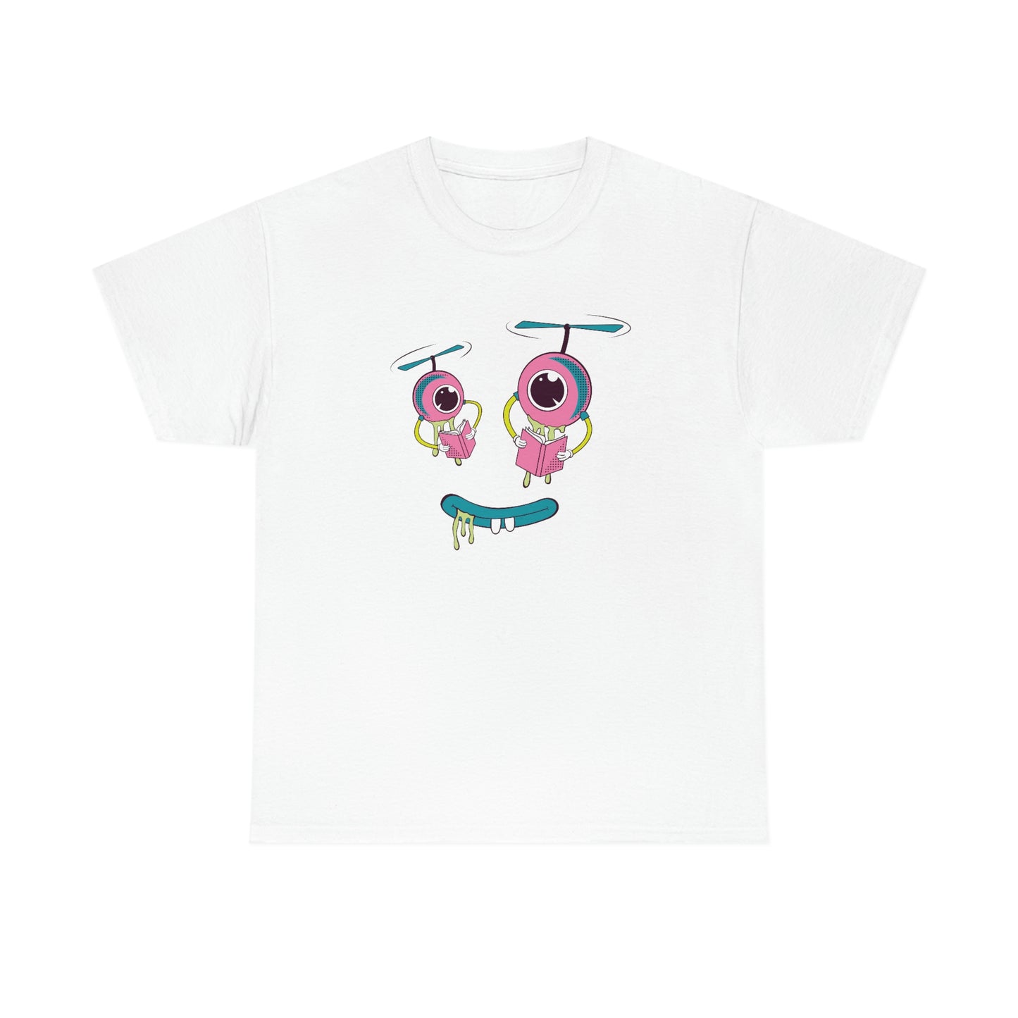 Trippy Reader - Crew Neck T