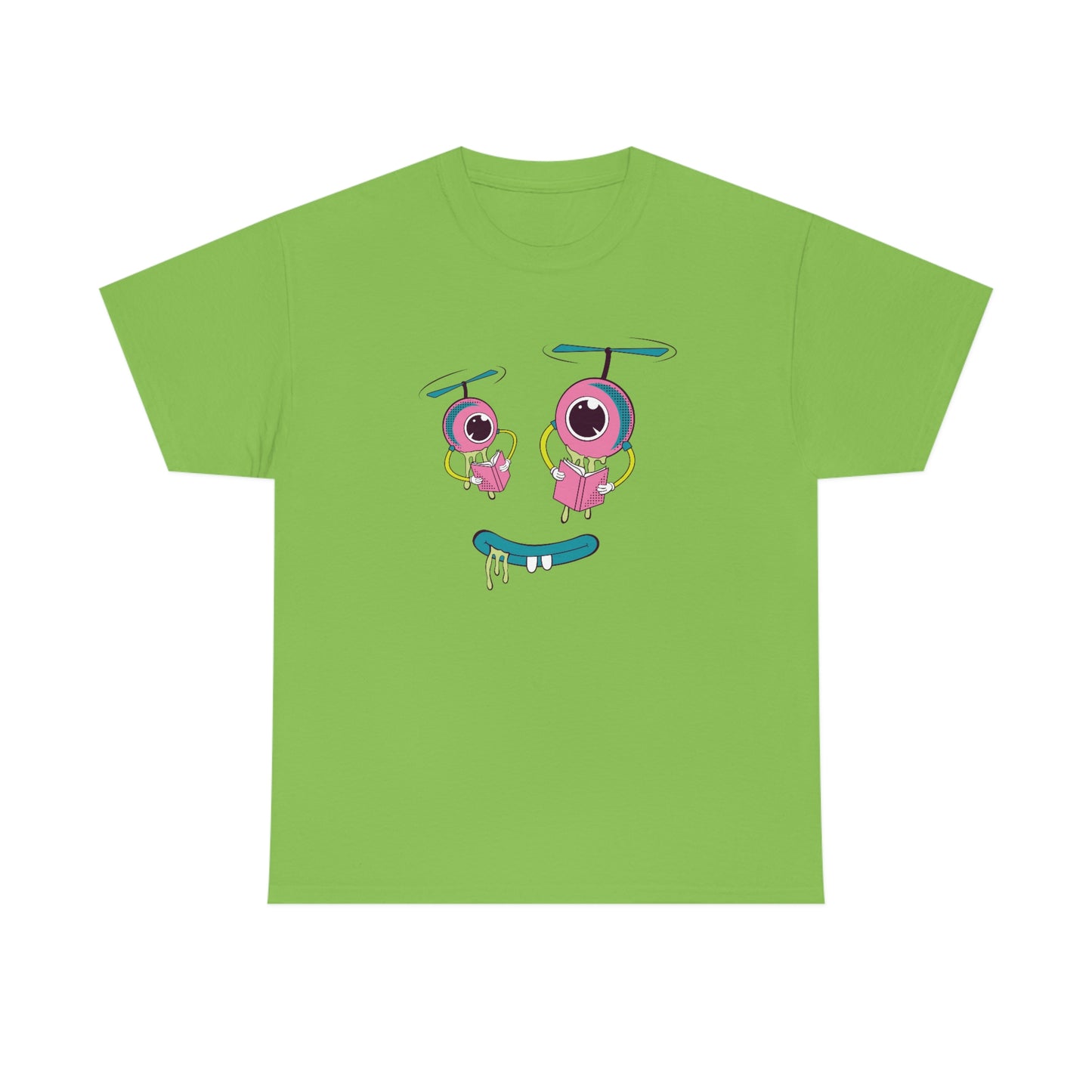 Trippy Reader - Crew Neck T