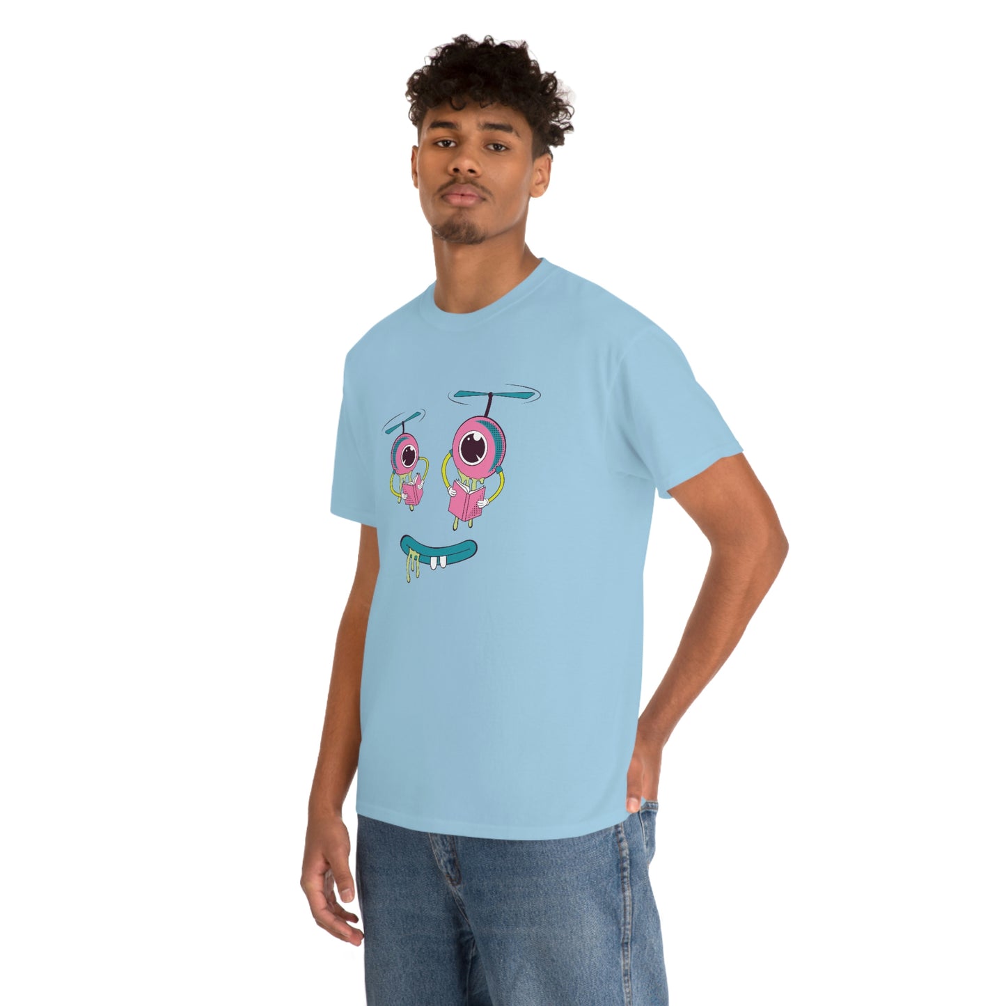Trippy Reader - Crew Neck T