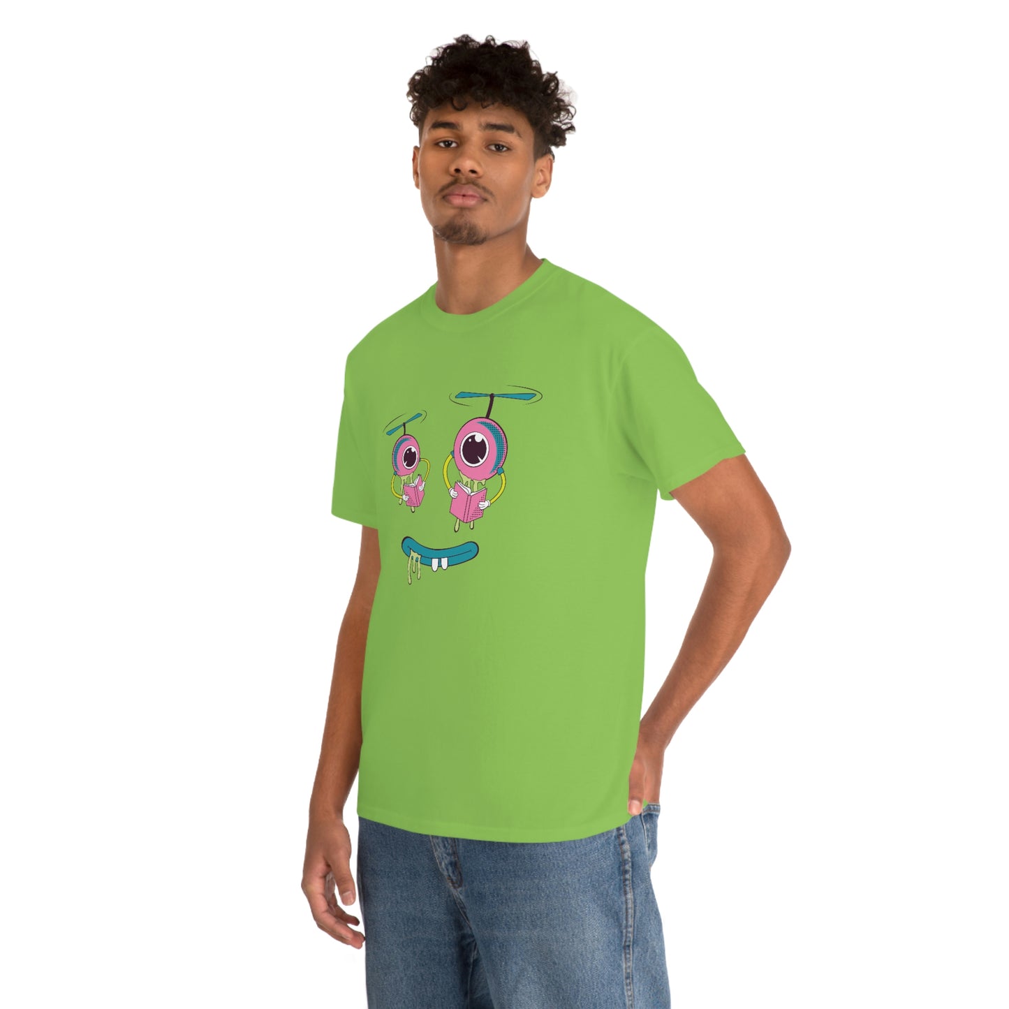 Trippy Reader - Crew Neck T